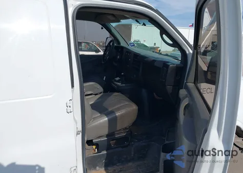 2013 Chevrolet Express 1500 Work Van from USA, damaged, VIN 1GCSGAFX1D1109436